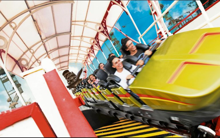 Para los más audaces están los juegos intrépidos. EL INFORMADOR/ C. Zepeda