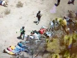 El Gobierno de Guanajuato informó a través de sus redes sociales sobre la localización y el rescate de los migrantes en una localidad de San Luis Potosí. ESPECIAL/ Gobierno de Guanajuato