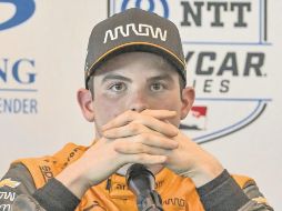 El mexicano Pato O'Ward corre con Arrow McLaren en IndyCar. AP/ARCHIVO