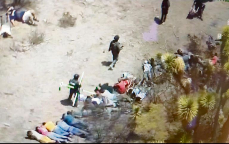 105 migrantes fueron secuestrados y rescatados. ESPECIAL