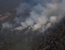 Los contaminantes ambientales que genera el incendio en La Primavera traen potenciales riesgos a la salud. ESPECIAL