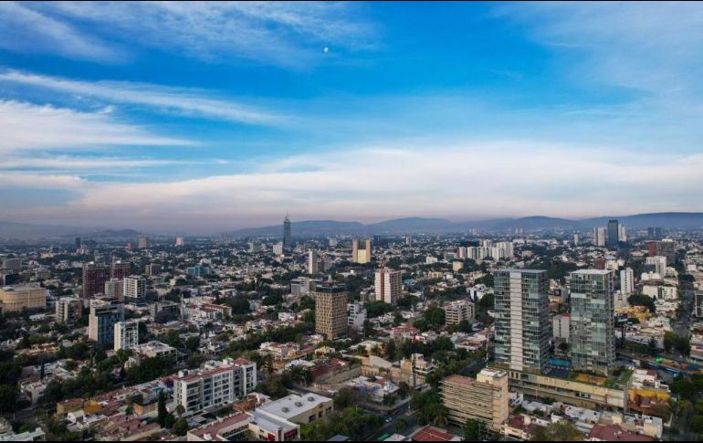 La zona metropolitana de Guadalajara, tras otro nuevo incendio en la Primavera. EL INFORMADOR/ A. Navarro