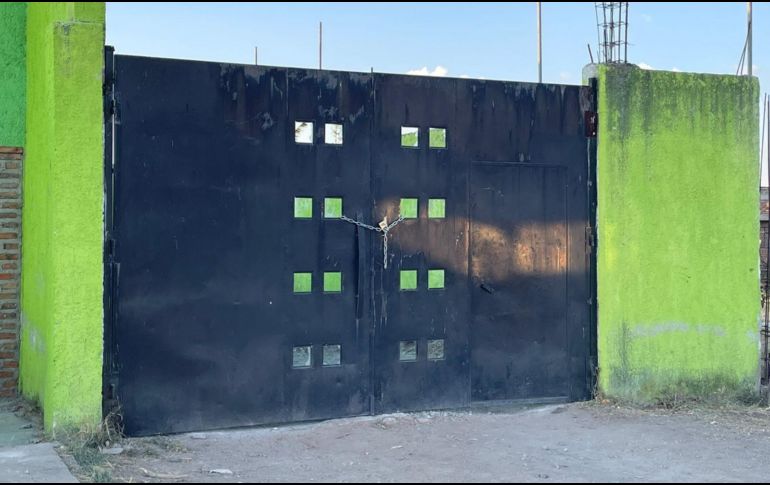 El inmueble ya se encuentra asegurado y la carpeta pasó a manos del Ministerio Público Federal de la FGR en Jalisco. ESPECIAL/FGR Jalisco