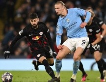 Manchester City viene de darle una paliza al Leizpig con un marcador global de 8-1, en los que Erling Haaland fue el encargado de anotar en 5 ocasiones en el partido de vuelta. AFP / ARCHIVO