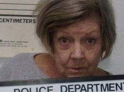 Las autoridades arrestaron a Bonnie Gooch, de 78 años, por robar un banco, el tercero que asalta en su vida. Dpto de Policía de Pleasant Hill, Misuri