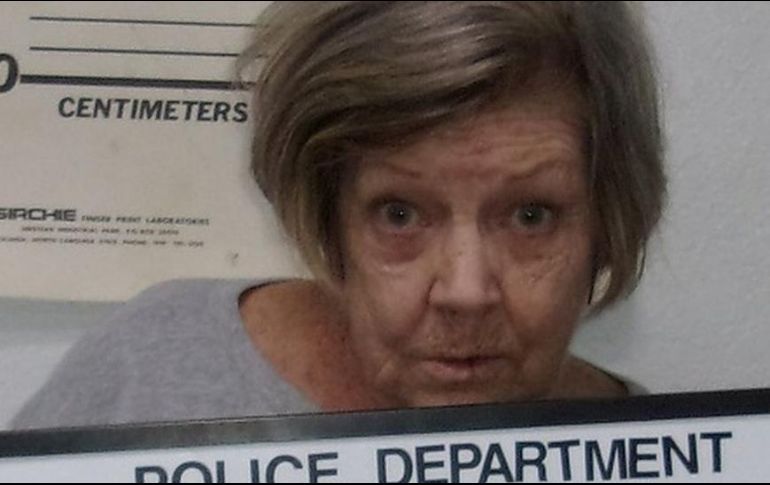 Las autoridades arrestaron a Bonnie Gooch, de 78 años, por robar un banco, el tercero que asalta en su vida. Dpto de Policía de Pleasant Hill, Misuri