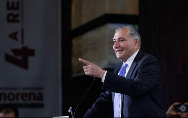 Adán Augusto, con quien el gobernador tuvo una reunión. EL INFORMADOR/ ARCHIVO