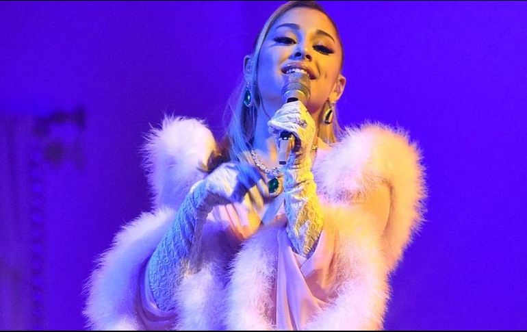 Ariana Grande dijo que los antidepresivos y el alcohol habían afectado su peso. GETTY IMAGES