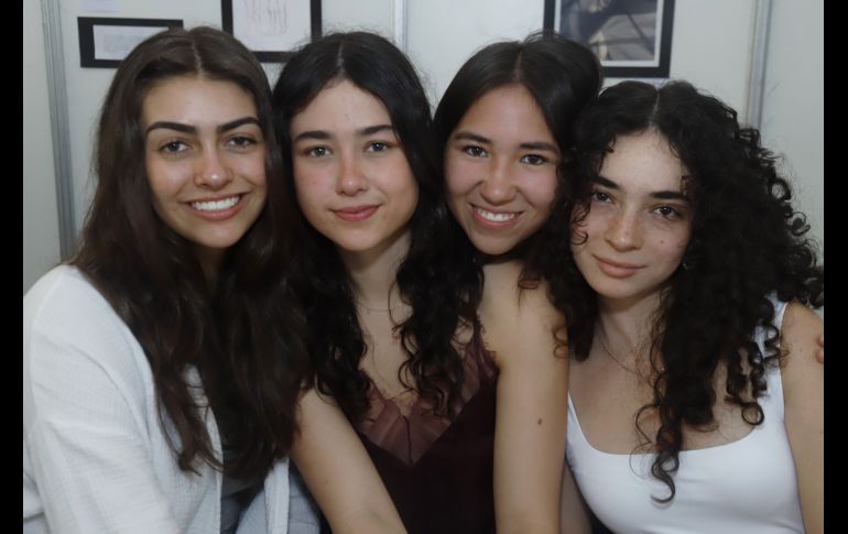 Andrea Ramos, Valeria Vázquez, Lorena Cortés y Andrea Ruiz. GENTE BIEN JALISCO/Claudio Jimeno