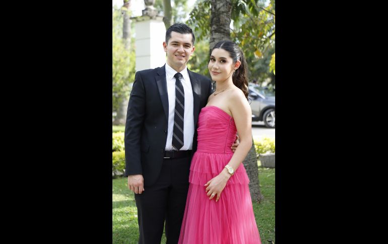 Manuel Ramírez y Gaby Hernández. GENTE BIEN JALISCO/Claudio Jimeno.