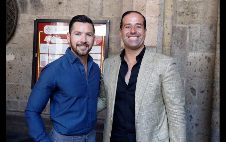 Christian Lozano y Alex Tovar. GENTE BIEN JALISCO/Claudio Jimeno