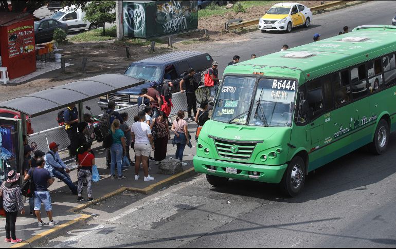 El número de usuarios del transporte público en la metrópoli aumentó 16% tras la pandemia. EL INFORMADOR/ ARCHIVO