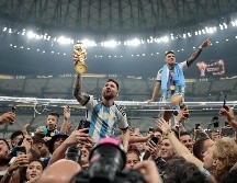 Roger Federer fue el encargado de hablar sobre Leo. EFE