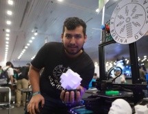 Hugo Canchola Razo, fundador de la empresa La Bobina de Tesla, acude a Talent Land a intercambiar conocimientos. EL INFORMADOR/ CARLOS ZEPEDA