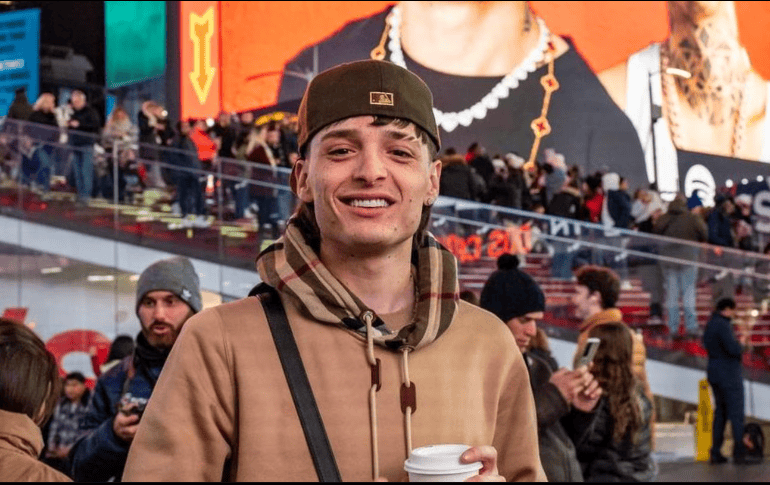 Peso Pluma, la joven estrella tapatía. ESPECIAL/ INSTAGRAM