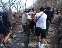 Al ser una zona de difícil acceso, se solicitó apoyo al escuadrón Aerotáctico Zeus. ESPECIAL