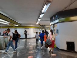 Se encuentra detenida la Línea 7 del Metro de la Ciudad de México. TWITTER/@MetroCDMX
