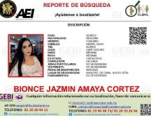 Bionce Amaya Cortez desapareció el 9 de abril. ESPECIAL