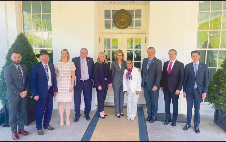 Ayer se llevó a cabo la Primera Reunión del Comité Trilateral de fentanilo de América del Norte, en la Casa Blanca. ESPECIAL