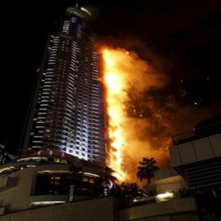 Incendio en edificio en Dubai deja 16 muertos y 9 heridos