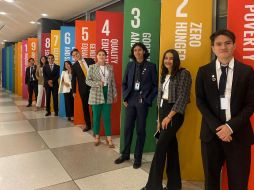 La comisión universitaria estaba conformada por once alumnas y alumnos provenientes del CUCSH, CUCS, CUCEA, el Centro Universitario de la Ciénega y la Escuela Preparatoria de Tonalá Norte. CORTESÍA