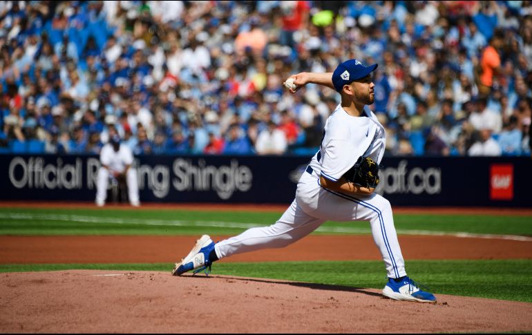 Yusei Kikuchi ponchó a nueve en seis entradas, la mayor cantidad de la temporada. AP/The Canadian Press/C. Katsarov
