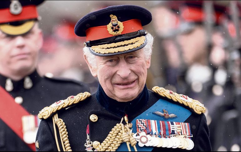 Carlos III será coronado el 6 de mayo. AFP/D. Kitwood