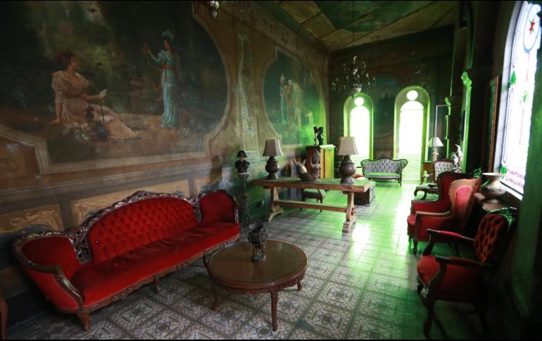 El Palacio de las Vacas tiene murales atribuidos a Xavier Guerrero, discípulo de José Clemente Orozco. EL INFORMADOR/Archivo