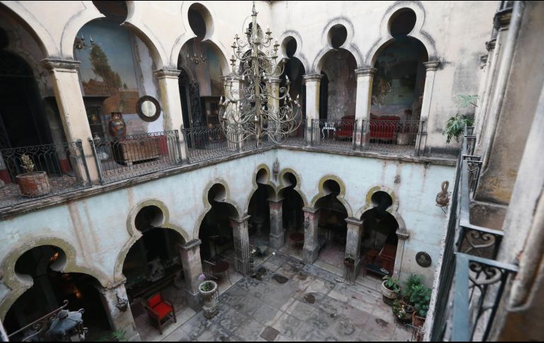 Edificio de matices de arquitectura morisca y europea. EL INFORMADOR/Archivo