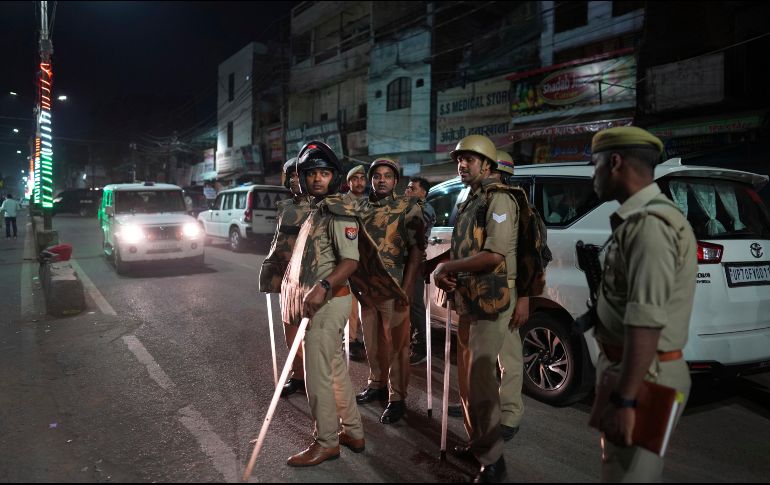 Tras el atentado, las autoridades de Prayagraj prohibieron reuniones de más de cuatro personas y cortaron el acceso a Internet. AP/R. Kumar