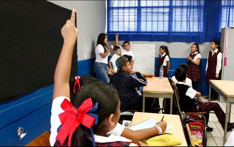 Los estudiantes regresarán a las escuelas de Guadalajara. EL INFORMADOR/ARCHIVO
