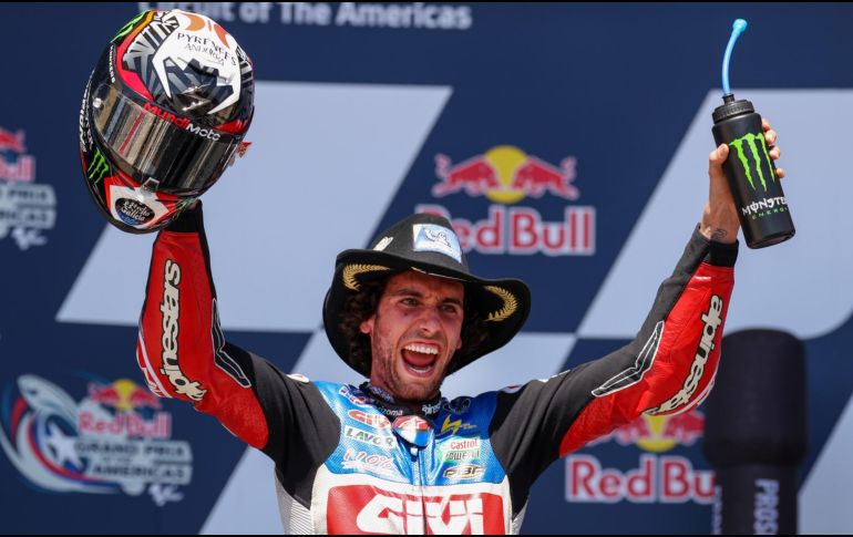 Rins logró su primera victoria de 2023 y la quinta en MotoGP. EFE/Adam Davis