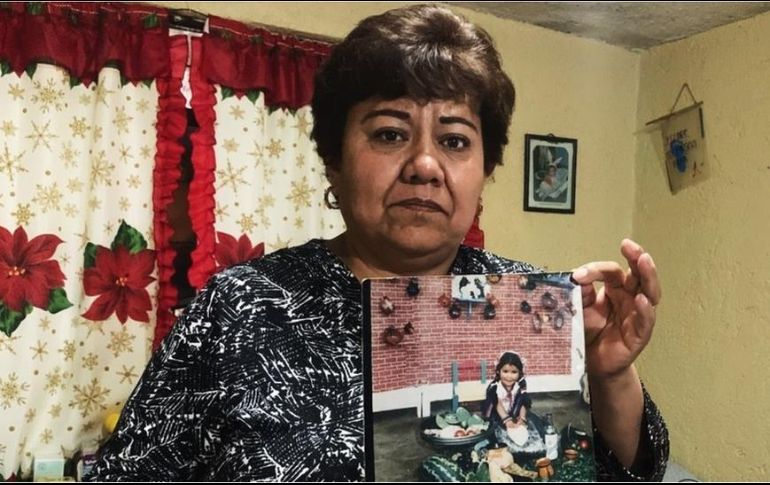 Lorena Ramírez buscó a su hija Juana por 27 años hasta que logró encontrarla. MARCOS GONZÁLEZ/BBC