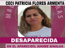 La fotografía de la activista Ceci Patricia Flores Armenta fue ampliamente difundida en redes. ESPECIAL
