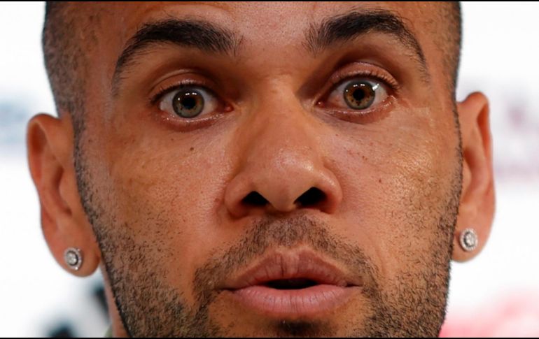 Dani Alves declaró por segunda ocasión ante la jueza. EFE