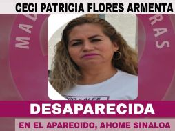 Ceci Patricia Flores fue localizada a salvo. ESPECIAL