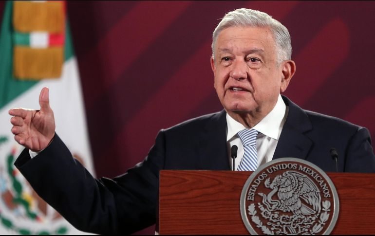 López Obrador ha reiterado que el fentanilo no se produce en México. EFE / I. Esquivel
