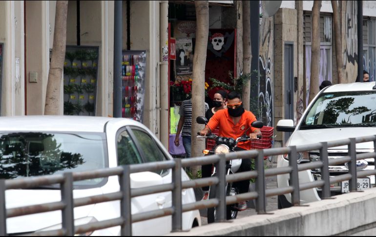 En los últimos 10 años el número de motocicletas casi se triplicó en Jalisco. EL INFORMADOR/ ALONSO CAMACHO