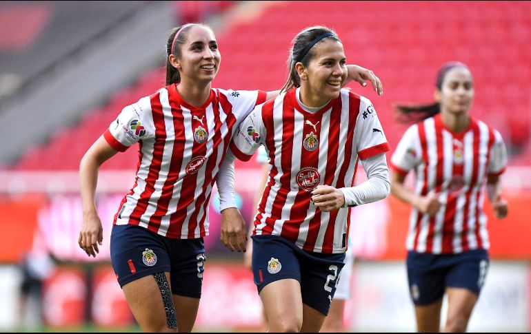 Chivas femenil se impuso con marcador de 3-0 a León. IMAGO7/Sandra Bautista
