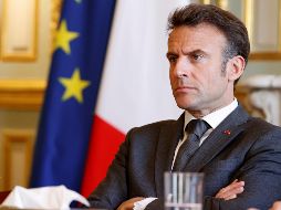 Presidente de la República Francesa, Emmanuel Macron. AP