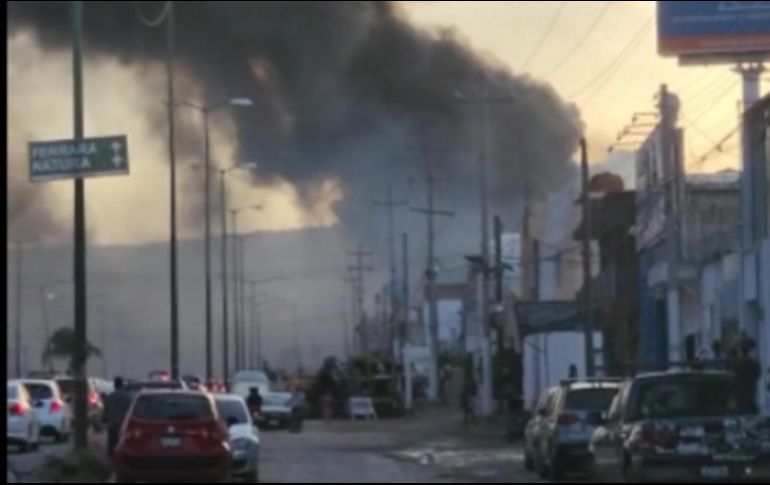 Se registra incendio en Mariano Otero, en Zapopan