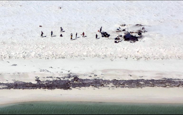 El naufragio sucedió durante el paso la semana pasada del ciclón Ilsa, que alcanzó la categoría máxima de cinco antes de tocar tierra por el noroeste de Australia con vientos sostenidos de 213 kilómetros por hora. AP / ARCHIVO