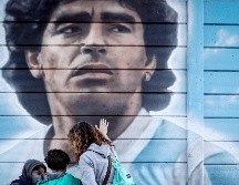 Aún persiste el recuerdo por el astro argentino Diego Maradona. EFE/Archivo.