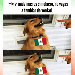 Los memes también llegan con el Simulacro Nacional 2023