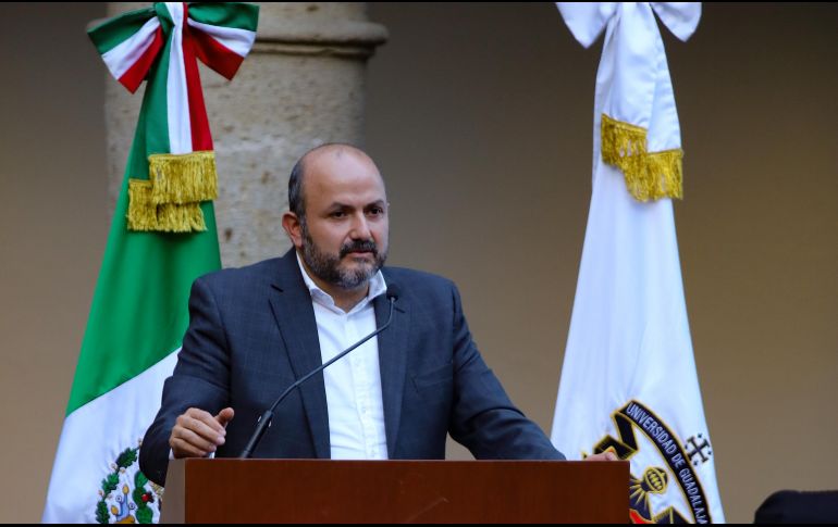 El rector Ricardo Villanueva adelantó que habrá diálogo con el Gobierno estatal. EL INFORMADOR/ ARTURO NAVARRO