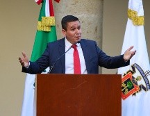 César Barba, director del SEMS de la UdeG, rindió su cuarto informe de actividades. ELINFORMADOR/ ARTURO NAVARRO