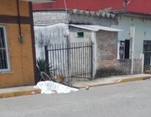 La bici quedó junto al cuerpo de la niña de 13 años. ESPECIAL