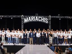 Los Mariachis de Guadalajara más que listos para su debut en la LMB. ESPECIAL/Mariachis de Guadalajara