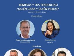 Webinar: "Remesas y sus tendencias: ¿Quién gana y quién pierde?"