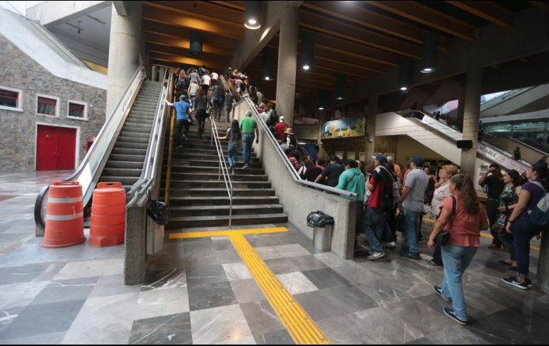 El Tren Ligero registró 114.5 millones de viajes en 2021, frente a los 100.4 millones que realizó en 2019. EL INFORMADOR/ARCHIVO